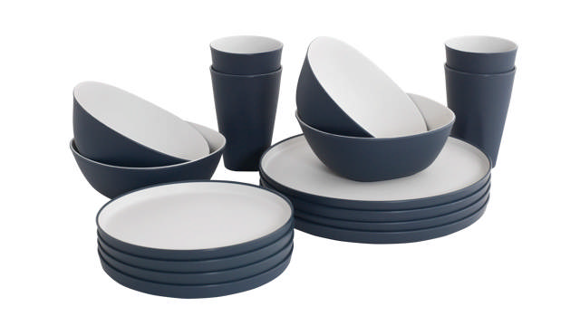 Gala 4 Person Dinner Set Navy Night