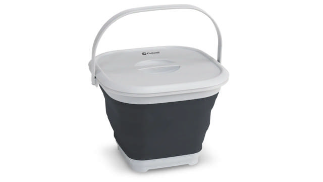 Collaps Bucket Square w/lid Navy Night