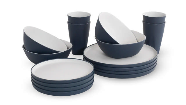 Gala Geschirrr-Set 4 Personen Navy Night