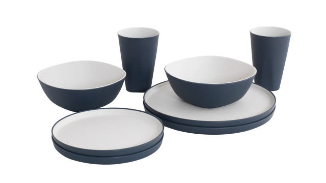 Gala 2 Person Dinner Set Navy Night