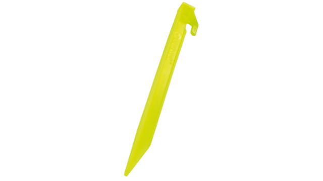 Piquet en plastique jaune