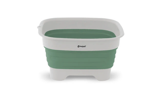 Collaps Wash Bowl w/drain Shadow Green
