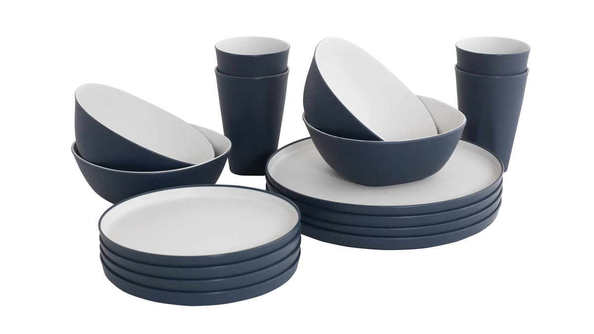 Gala 4 Person Dinner Set Navy Night