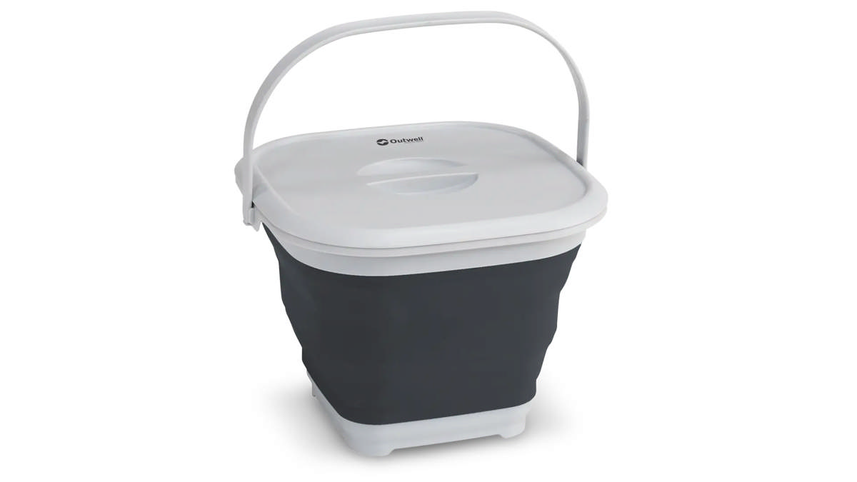 Collaps Bucket Square w/lid Navy Night