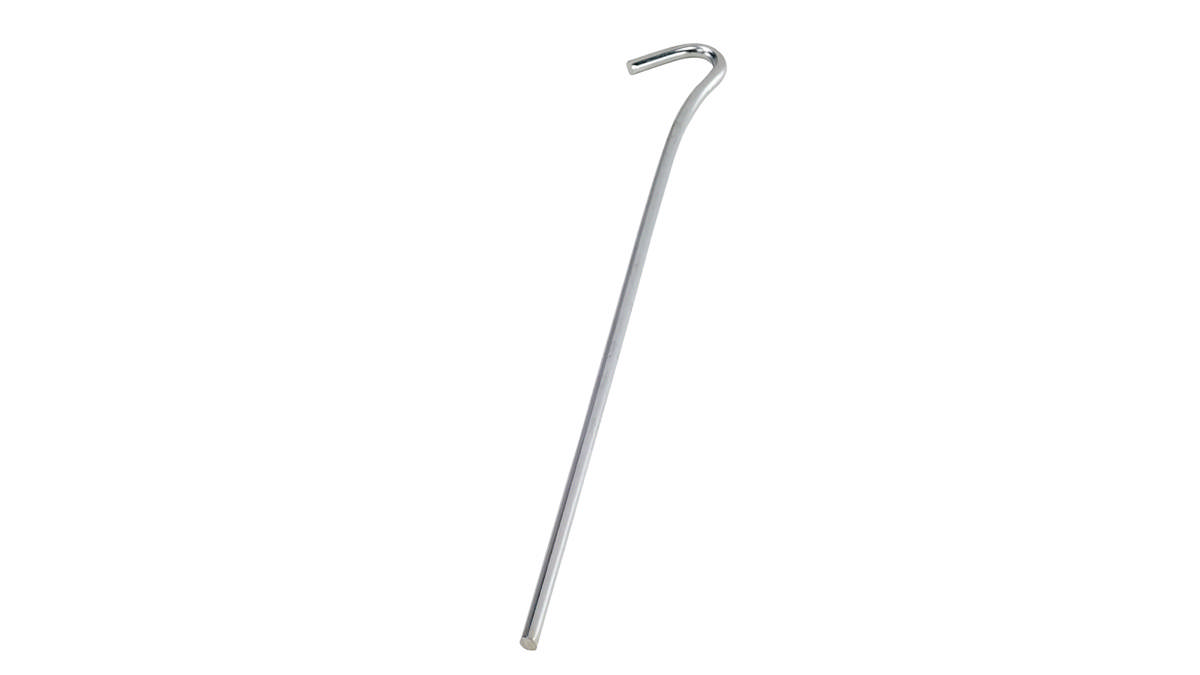 Stålpløk m/åbent øje 24 cm