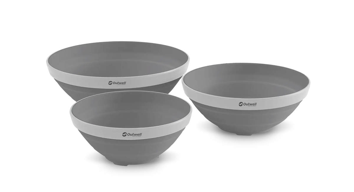 Collaps Bowl Set Grey Mist