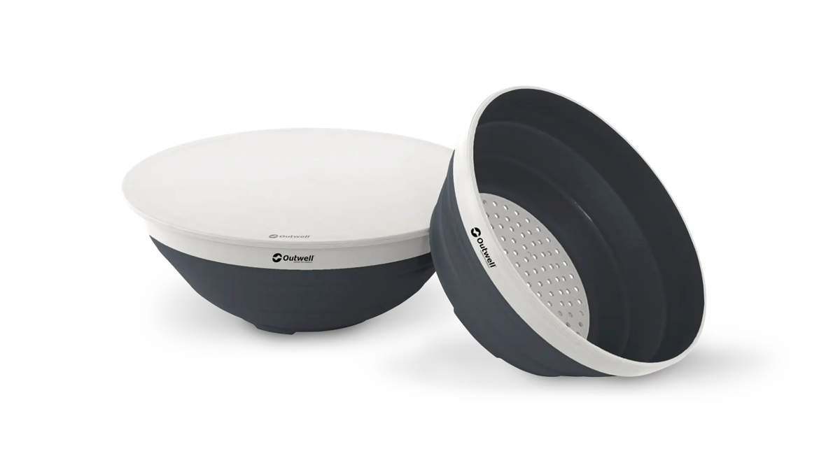 Collaps Bowl & Colander Set Navy Night