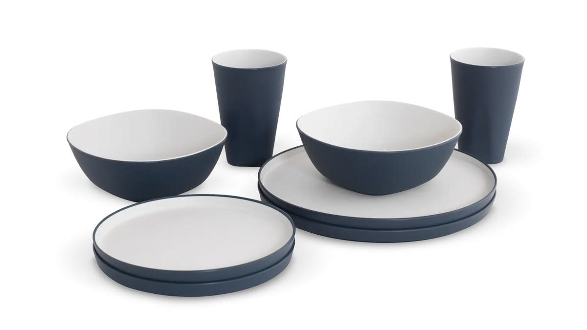 Gala 2 Person Dinner Set Navy Night