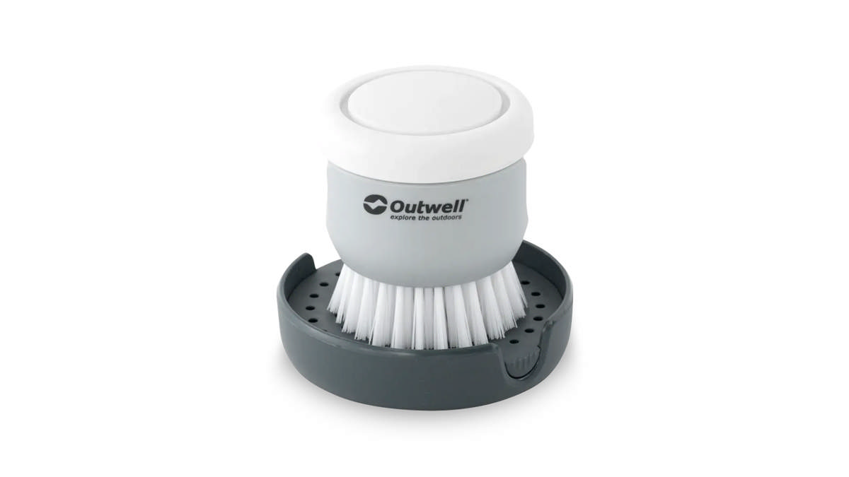 Kitson Brush w/Soap Dispenser 