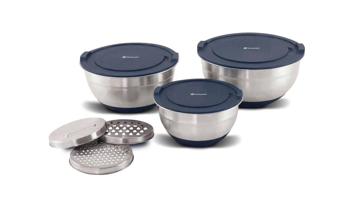Chef Ensemble de bols avec couvercles et râpes