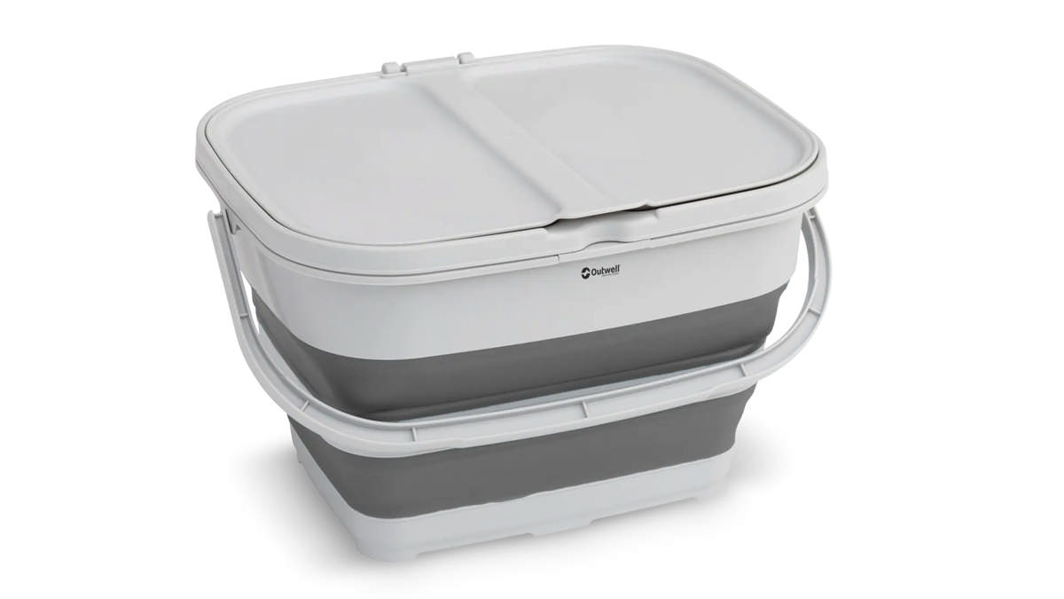 Collaps RecycleIt afvalbak Grey Mist