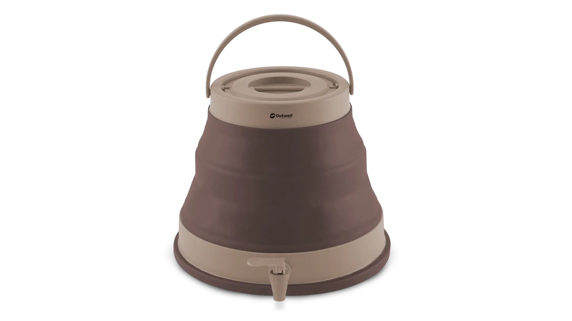 Collaps Water Carrier 12 L Earth Brown