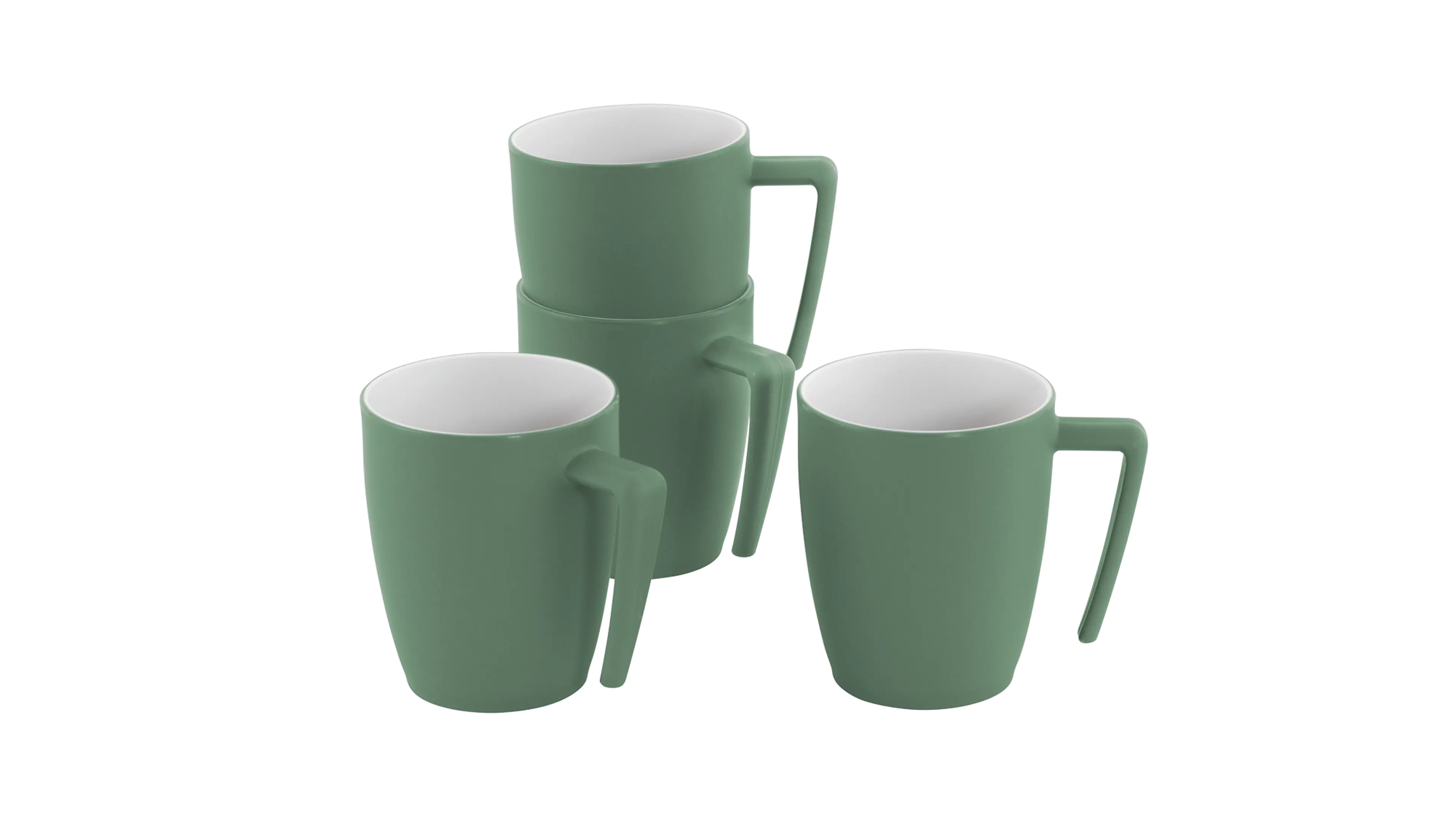 Set de tasses Gala pour 4 personnes Shadow Green