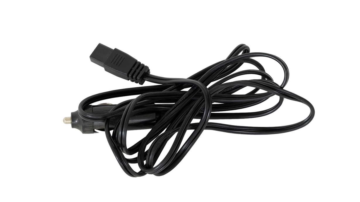 12V plug for cooler. Car plug