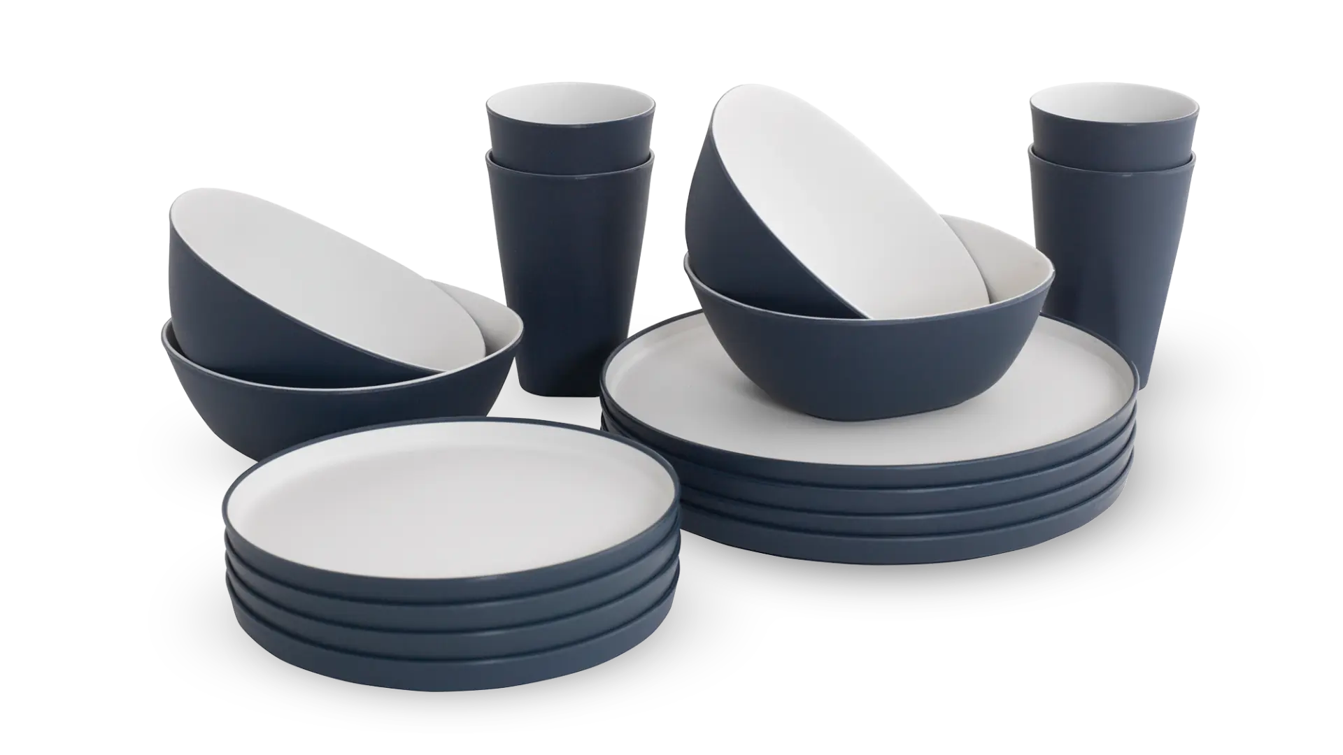 Gala 4 Person Dinner Set Navy Night