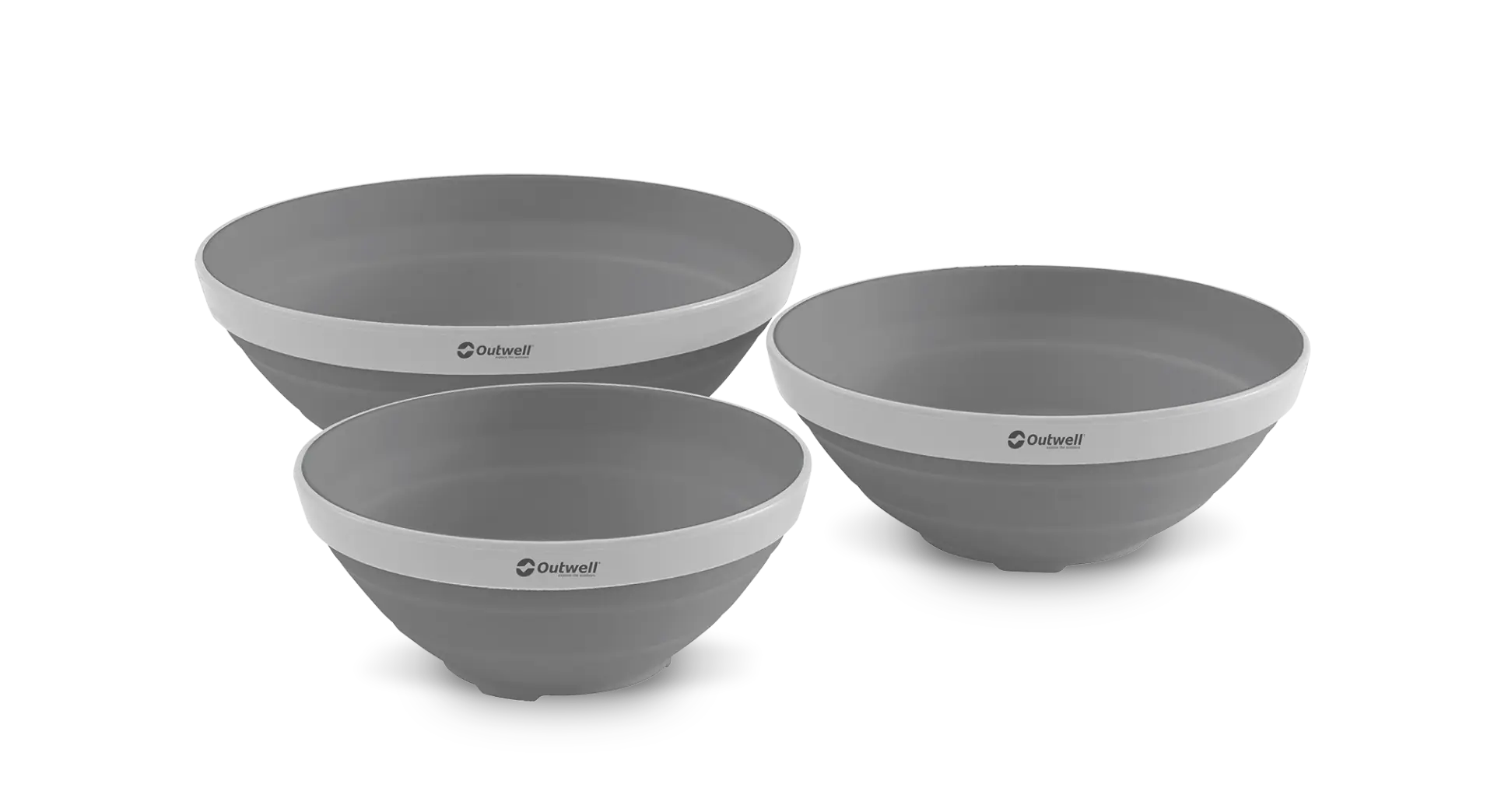 Collaps Bowl Set Grey Mist